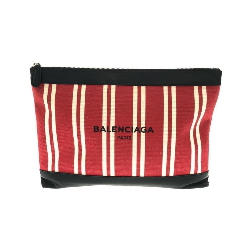 Balenciaga Navy Blue Clip Bag